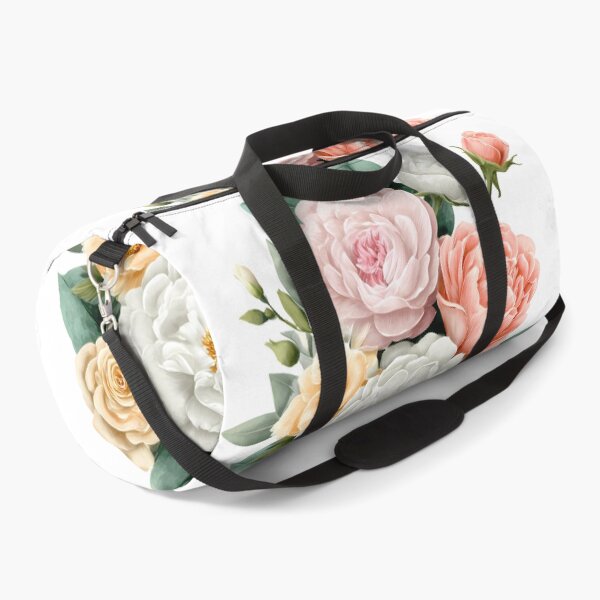 Item preview, Pastel Peony and Rose Bouquet - Elegant Romantic Floral Art Print designed and sold by DesignArtist.ia.