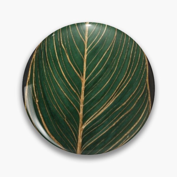 Item preview, Dark Marble Fig Leaf Botanical Art Print Gold Vein Luxury Poster designed and sold by sayntastic.