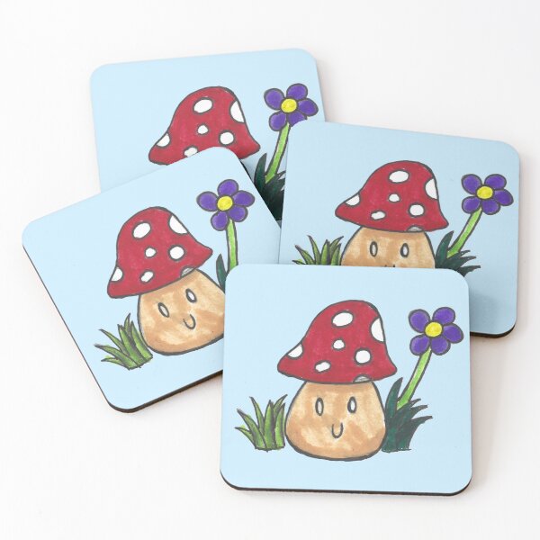 Item preview, A Happy Mushroom Buddy! designed and sold by GrudleBay.