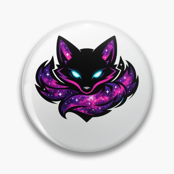 Item preview, Nebula Fox Emblem – Cosmic Galaxy Fox Logo designed and sold by wait4signal.