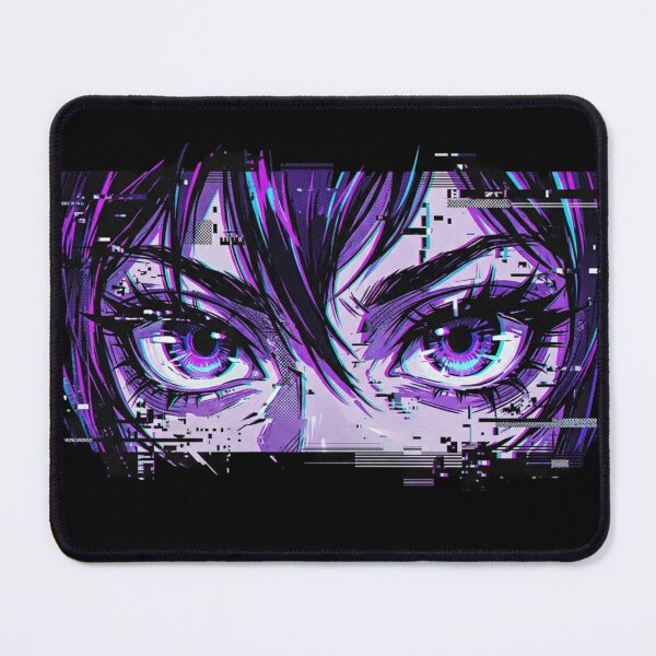 Item preview, Glitch Anime Eyes designed and sold by Stickersdevelop.