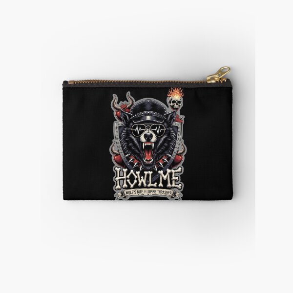 Item preview, Metal Wolf Rocker - Howl Me Wolf's Bite Lupine Thrasher designed and sold by NexKris.