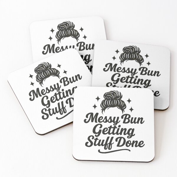 Item preview, Messy Bun Getting Stuff Done Shirt Funny Mom Life Mother's Day Gift designed and sold by TshirtsLabs.