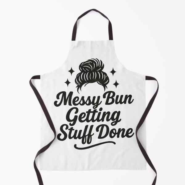 Item preview, Messy Bun Getting Stuff Done Shirt Funny Mom Life Mother's Day Gift designed and sold by TshirtsLabs.