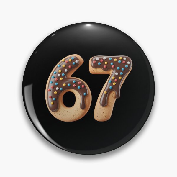 Item preview, Chocolate Sprinkled Cookie Numbers 67 designed and sold by jkrphoto.