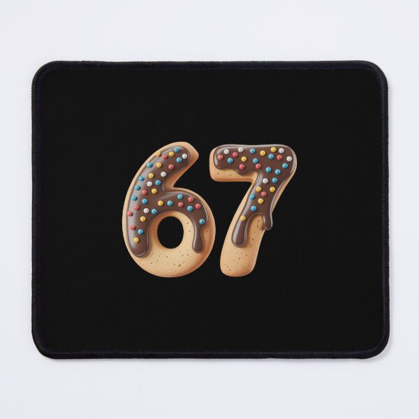 Item preview, Chocolate Sprinkled Cookie Numbers 67 designed and sold by jkrphoto.
