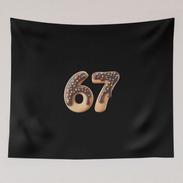 Item preview, Chocolate Sprinkled Cookie Numbers 67 designed and sold by jkrphoto.