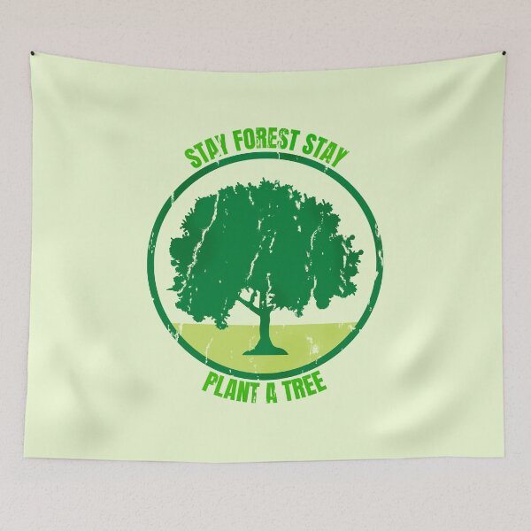 Item preview, Stay Forest Stay designed and sold by The Cosmic Turtle.