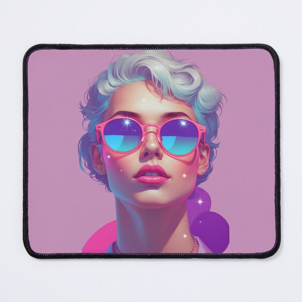 Item preview, Neon Retro 80s – Design 04 Retro 80s Cyberpunk Gir designed and sold by NK-Studios .