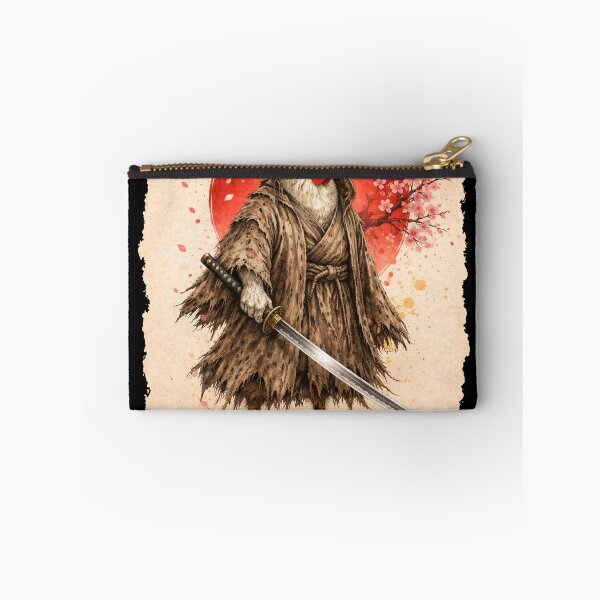 Item preview, Samurai chicken Warrior Kawaii Retro Japanese Ink Illustration Fantasy Style Design designed and sold by Kladhadredo.