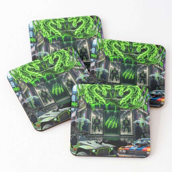 Item preview, Neon Dragon Overdrive | Urban Cyberpunk Streetwear designed and sold by TOCOCLAWS.