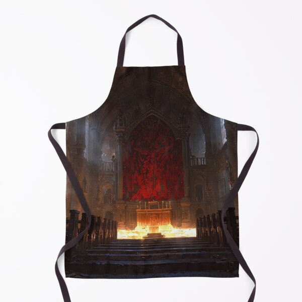 Item preview, Wolf Preaches Dark Sacred Cathedral Night Sermon designed and sold by GeoWhimsy Studio.