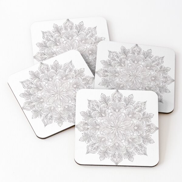 Item preview, Baroque Floral Lace Mandala designed and sold by EK-World.
