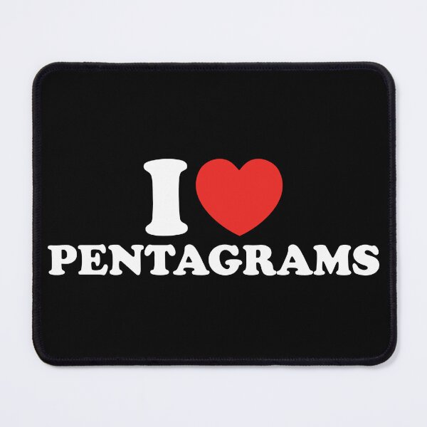 Item preview, I Love Pentagrams designed and sold by shitpostee.