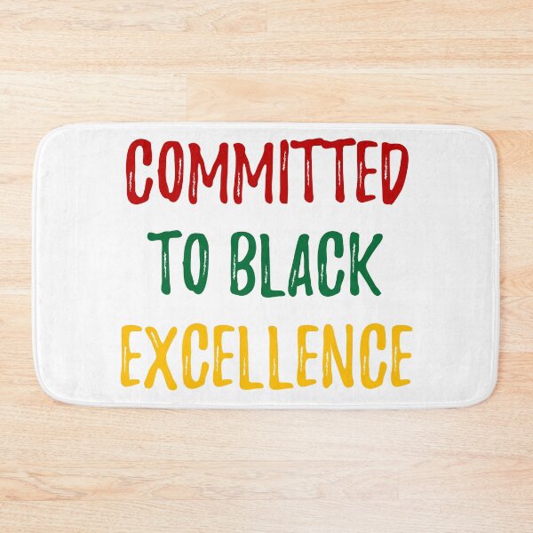 Item preview, Committed To Black Excellence Black Pride Empowerment Statement Design designed and sold by ABCTee.
