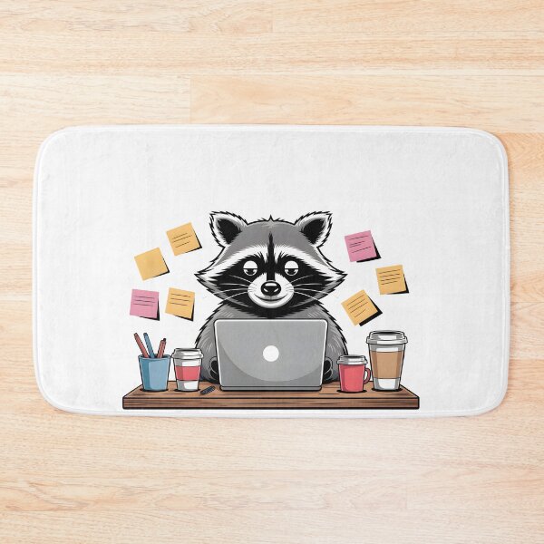 Item preview, Raccoon Office Humor designed and sold by Naviora.