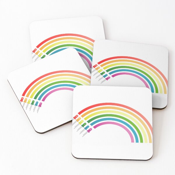 Item preview, LED Rainbow Circuit Design Colorful Electronics Aesthetic Artwork designed and sold by CLC54.