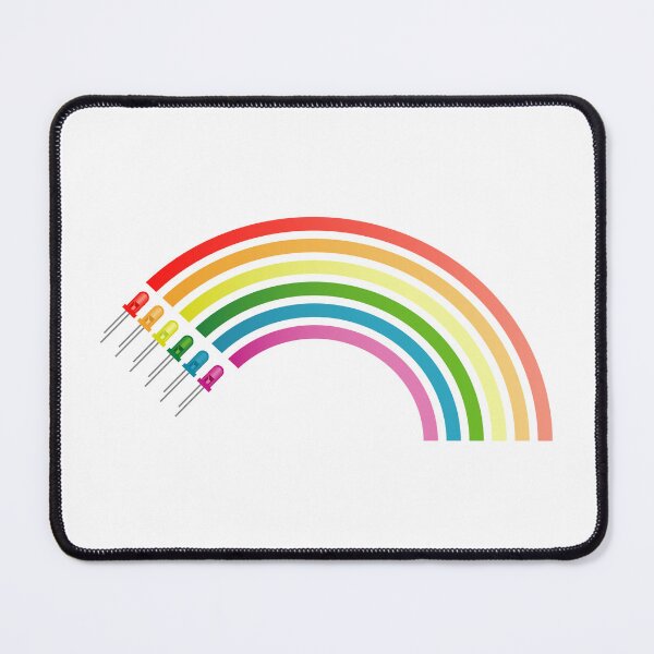 Item preview, LED Rainbow Circuit Design Colorful Electronics Aesthetic Artwork designed and sold by CLC54.