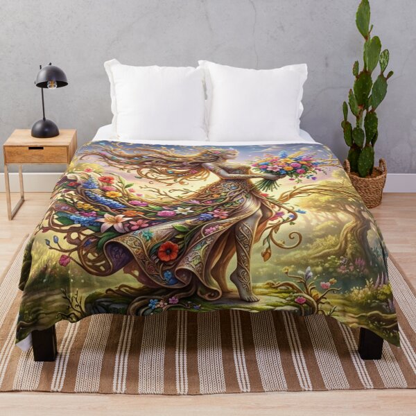 Item preview, Nature spirit in bloom designed and sold by Sigtrix.