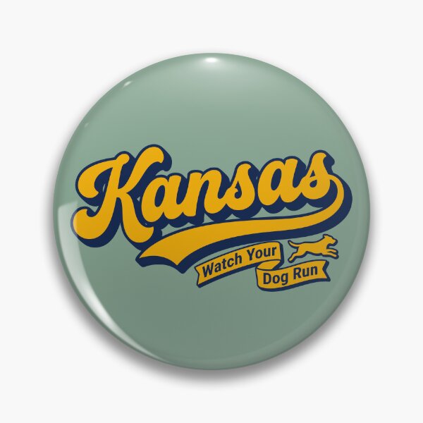 Item preview, Kansas Retro Script Watch Your Dog Run Vintage designed and sold by Cozy-Old-Pub.