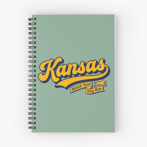 Item preview, Kansas Retro Script Watch Your Dog Run Vintage designed and sold by Cozy-Old-Pub.