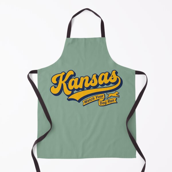 Item preview, Kansas Retro Script Watch Your Dog Run Vintage designed and sold by Cozy-Old-Pub.