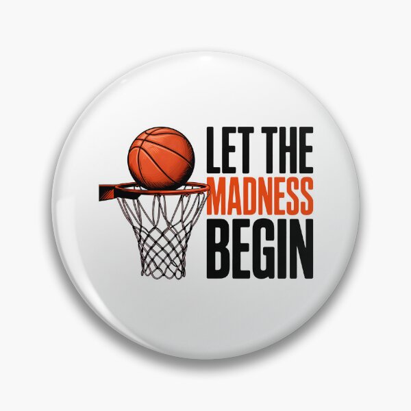 Item preview, Funny Let the Madness Begin Basketball designed and sold by wansilastomi.