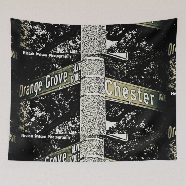 Item preview, Orange Grove Boulevard & Chester Avenue, Pasadena, California by Mistah Wilson designed and sold by The Street Sign Store.
