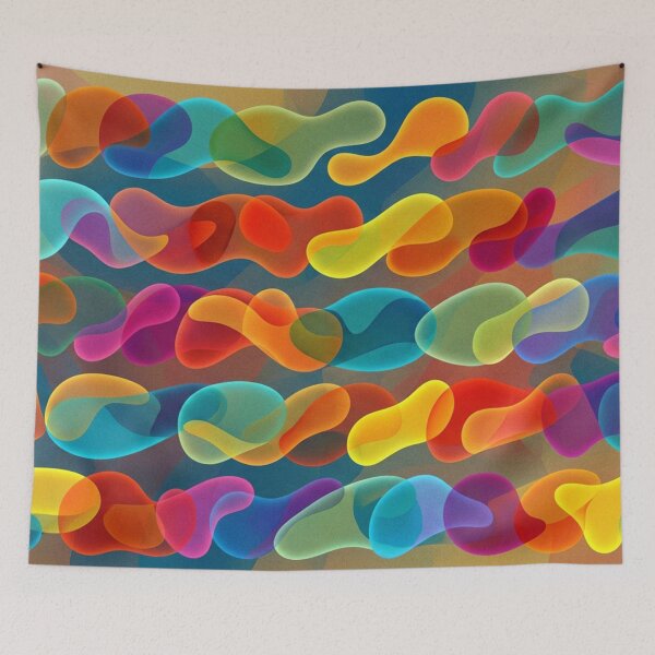 Item preview, Flowing Chromatic Forms designed and sold by Sigtrix.