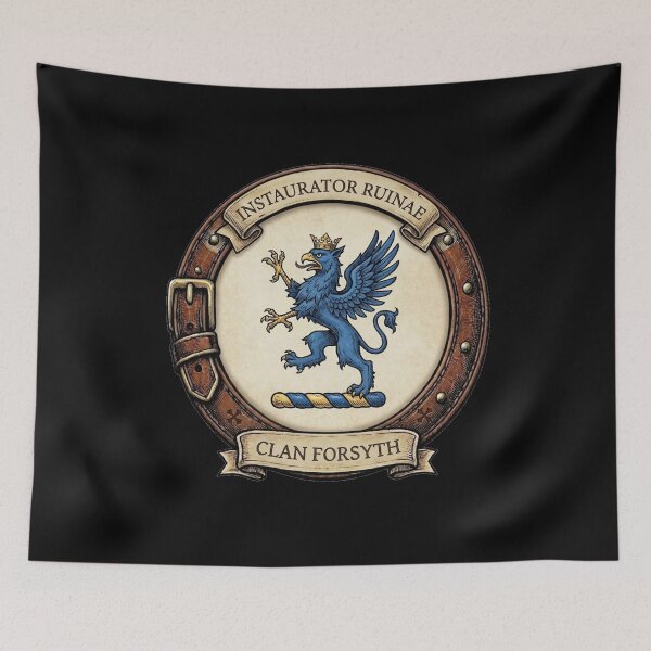 Item preview, Clan Forsyth Crest designed and sold by BagTown Clans.