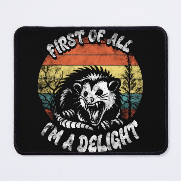 Item preview, First Of All Im A Delight Vintage Meme Quote designed and sold by SkeletonsDanger.