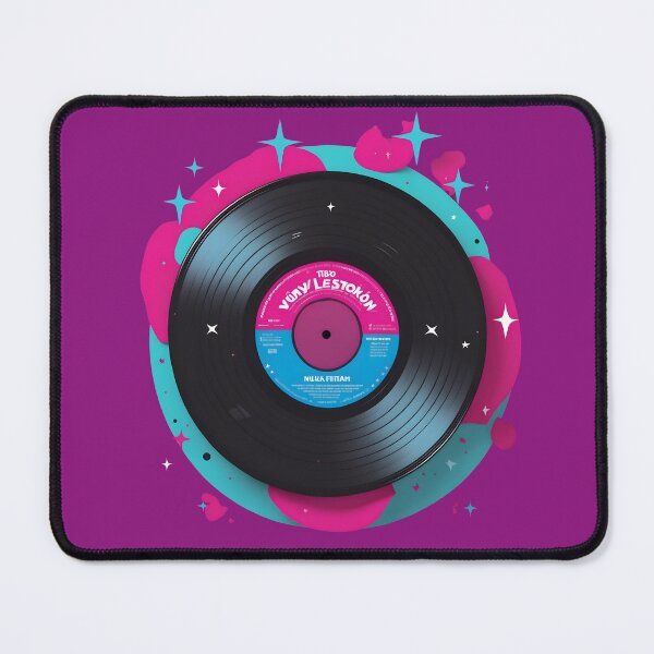Item preview, Neon Retro 80s – Design 05 Retro 80s Vinyl Record designed and sold by NK-Studios .