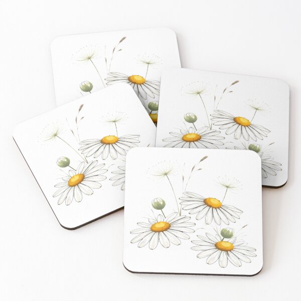 Item preview, Minimalist Daisy Flowers Botanical Aesthetic Design designed and sold by LoppiPrintShop.