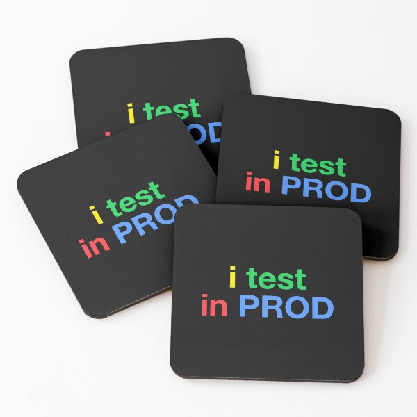 Item preview, I Test in Prod Coding Developer Jokes designed and sold by wansilastomi.