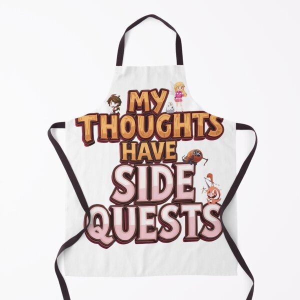 Item preview, Side Quests Brain Humor designed and sold by WisknowDesigns.