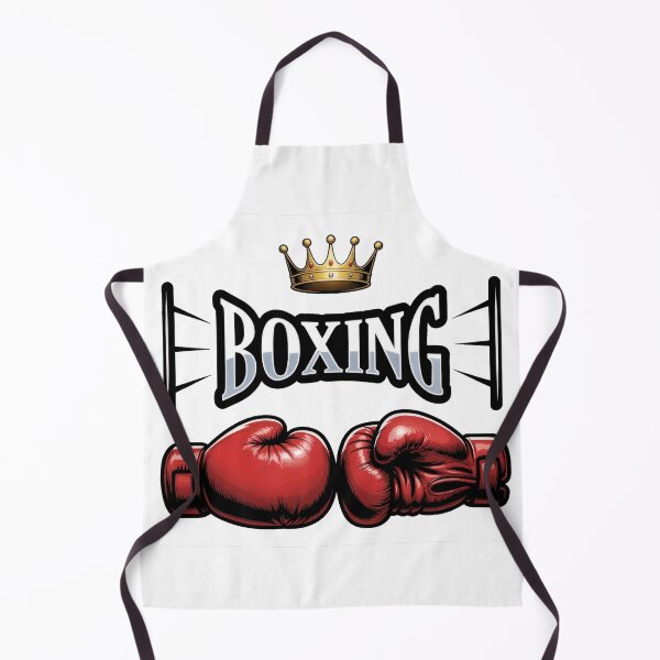Item preview, Boxing King Crown Design - Red Gloves Championship Vintage Art designed and sold by FightModeStudio.