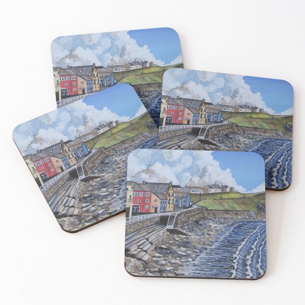Item preview, Lahinch, Co. Clare, Ireland. Watercolor, gouache on 30x40cm paper. designed and sold by crowleyronan123.