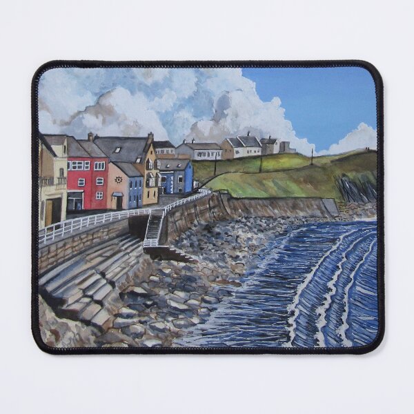 Item preview, Lahinch, Co. Clare, Ireland. Watercolor, gouache on 30x40cm paper. designed and sold by crowleyronan123.