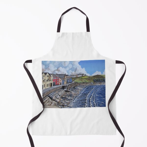 Item preview, Lahinch, Co. Clare, Ireland. Watercolor, gouache on 30x40cm paper. designed and sold by crowleyronan123.