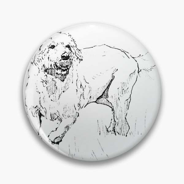 Item preview, Cockapoo Dog Drawing | Cockapoo Dog Lover Gift | Cute Dog Line Art Print designed and sold by ArtofDogsbySeb.