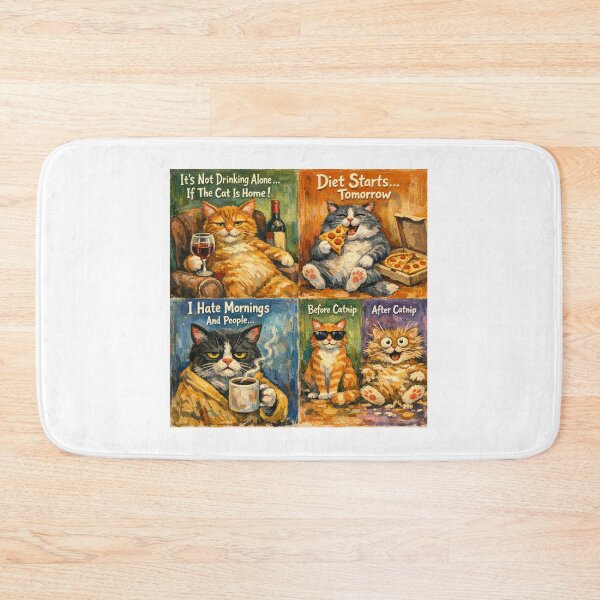 Item preview, Cats are my spirit animal, kitty designs, cat quotes designed and sold by ResurgenceArts.