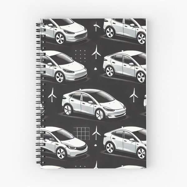 Item preview, Red Tesla Model 3 Cubist Pattern designed and sold by TEEJAMBOREE.
