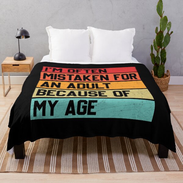 Item preview, I'm Often Mistaken for an Adult Because of My Age designed and sold by wansilastomi.