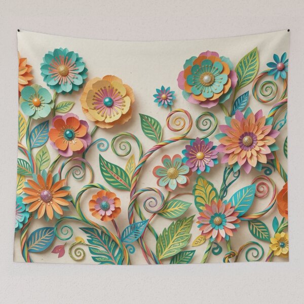 Item preview, Paper flowers in motion designed and sold by Sigtrix.