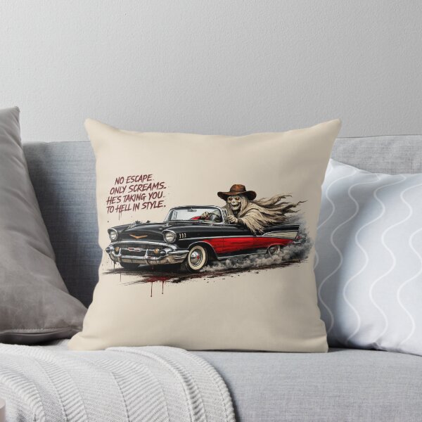 Item preview, Hell Ride Classic Car Skeleton Driver designed and sold by Retro Arabica.