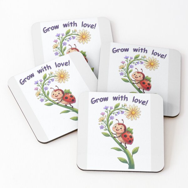 Item preview, Cute Ladybug Garden – Grow with Love!   designed and sold by HALYNA070824.
