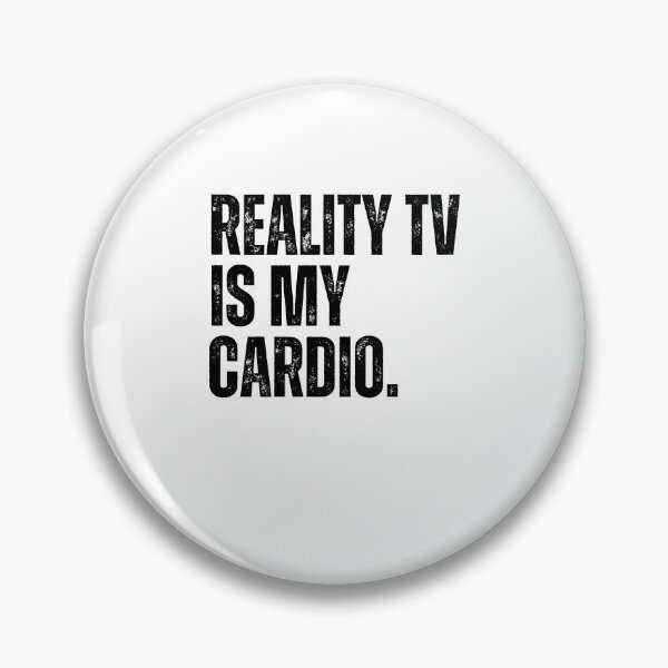 Item preview, Reality TV Is My Cardio Funny Couch Potato Watcher designed and sold by snowry.