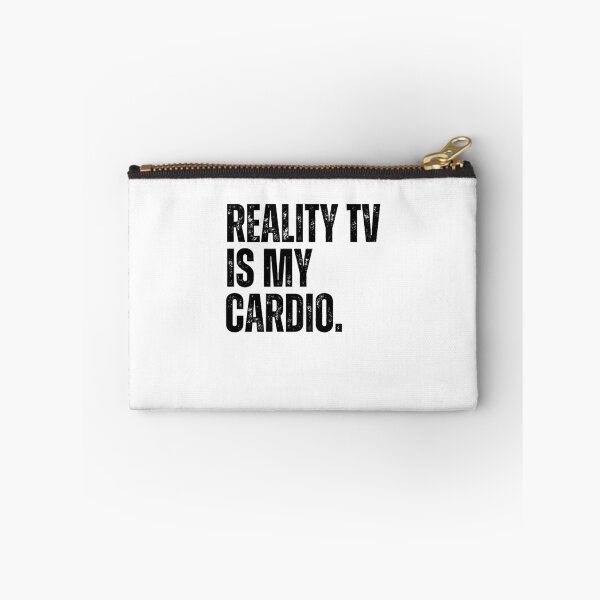 Item preview, Reality TV Is My Cardio Funny Couch Potato Watcher designed and sold by snowry.