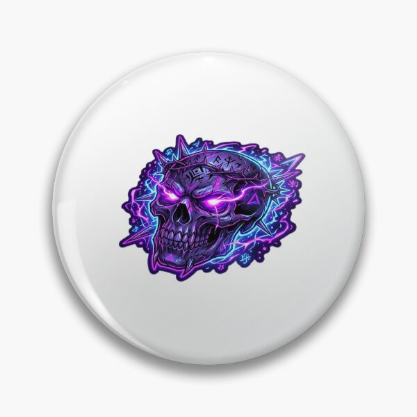 Item preview, Dark Anime Skull Sticker designed and sold by SainiArt19.