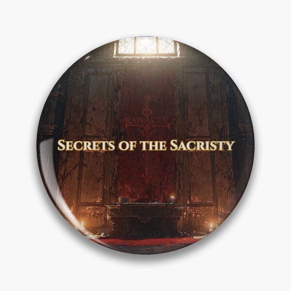 Item preview, Wolf Opens Glowing Chest Dark Sacred Sacristy designed and sold by GeoWhimsy Studio.